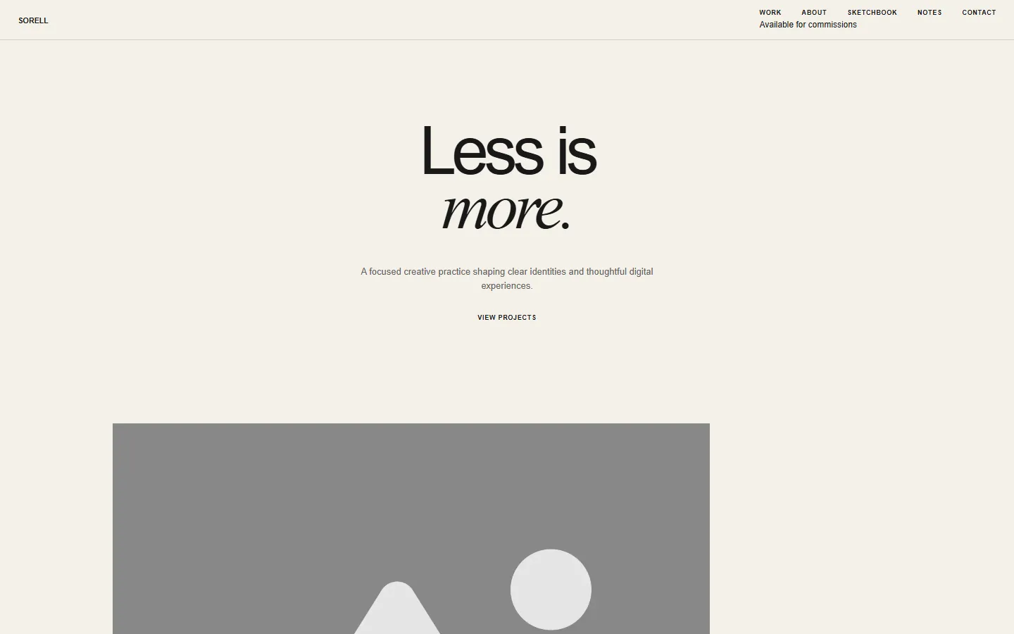 Home page of Demo 01, Editorial Studio