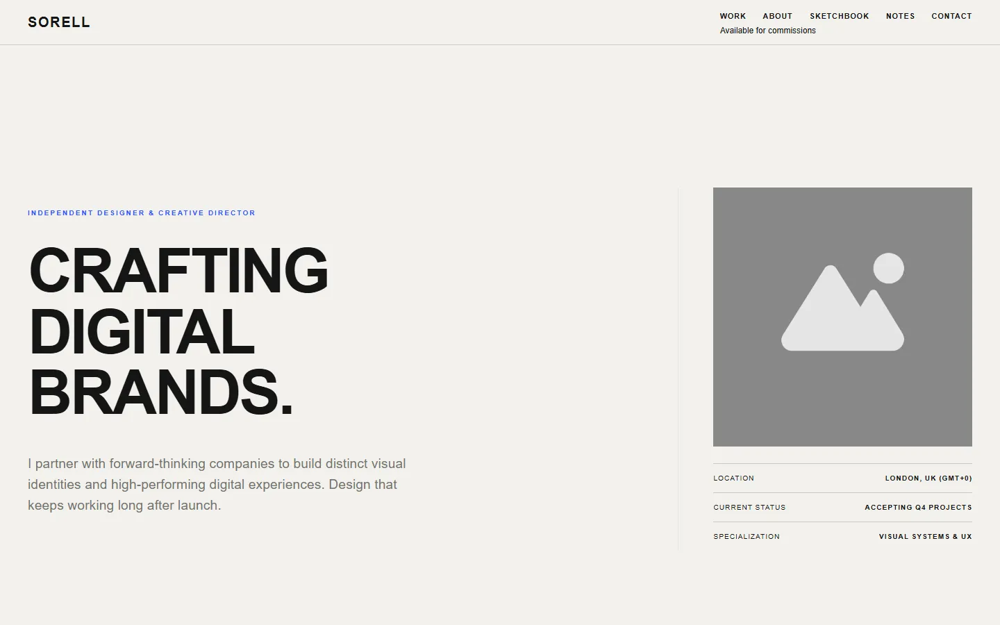 Home page of Demo 07, Personal Resume